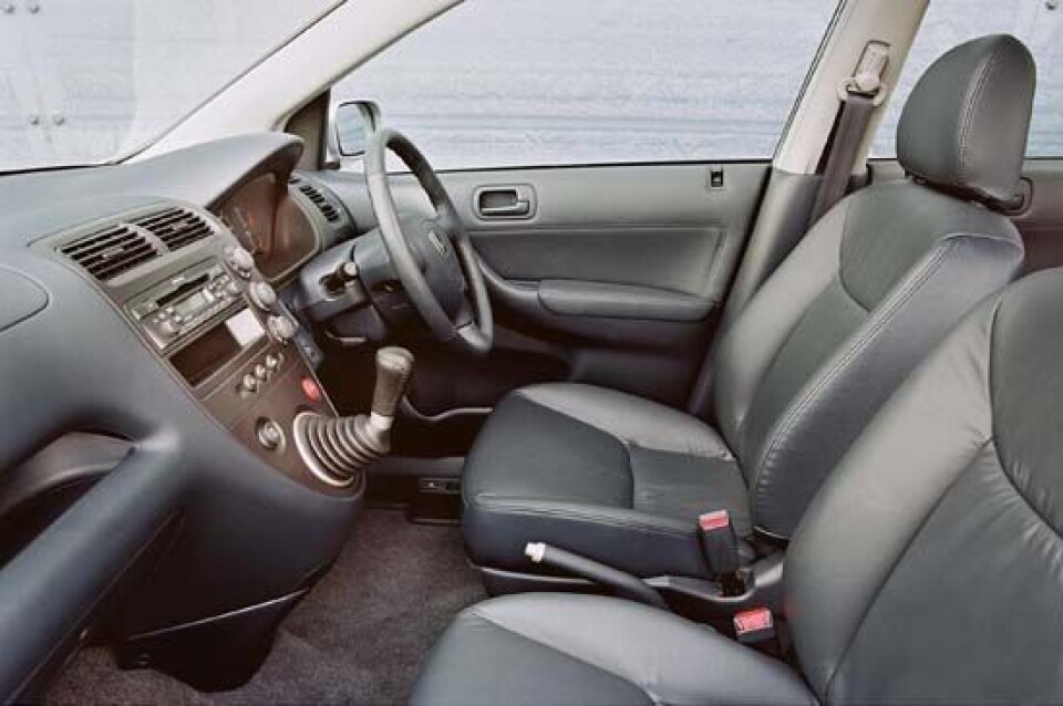 Honda Civic interiør