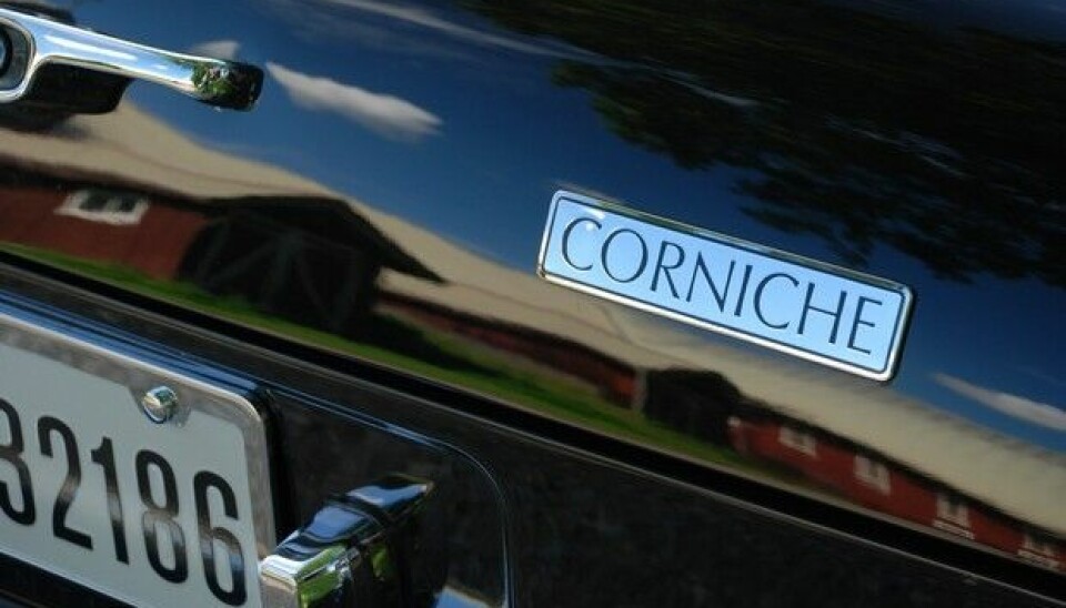 Bentley CornicheFoto: Trygve Bæra