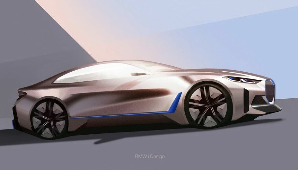 BMW Concept i4 designskisser