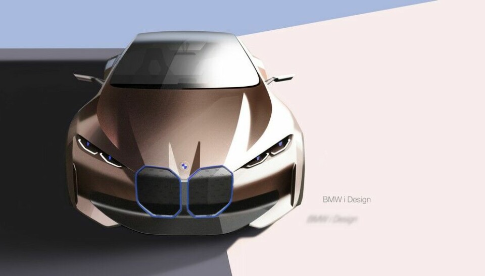 BMW Concept i4 designskisser