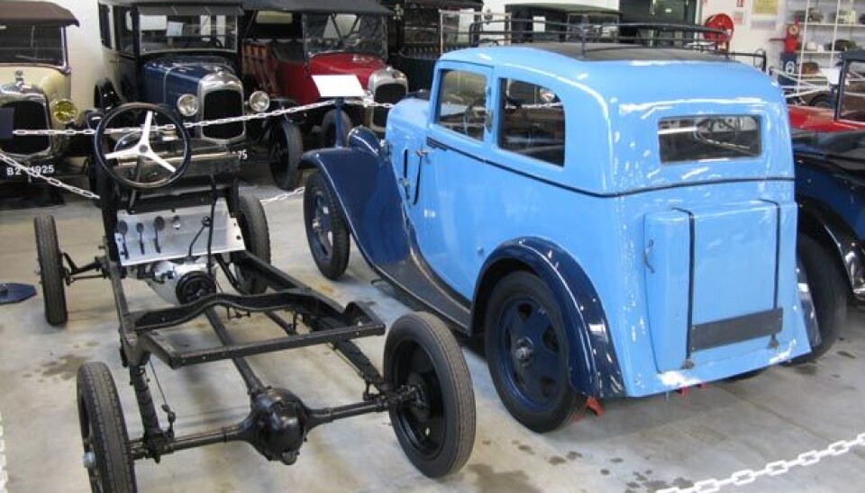 Nærmere Austin 7 kommer du ikkeFoto: Jon Winding-Sørensen Nærmere Austin 7 kommer du ikkeFoto: Jon Winding-Sørensen