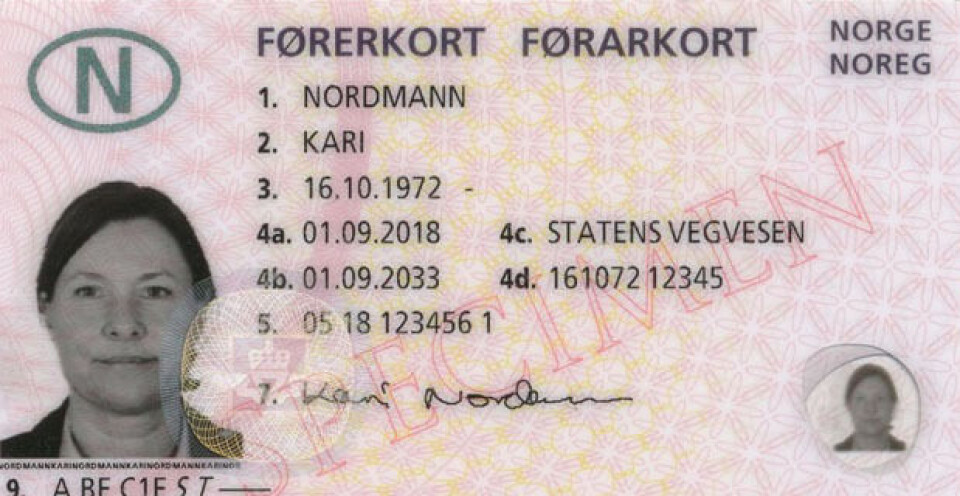 Sjekk førerkort før du låner ut bilen