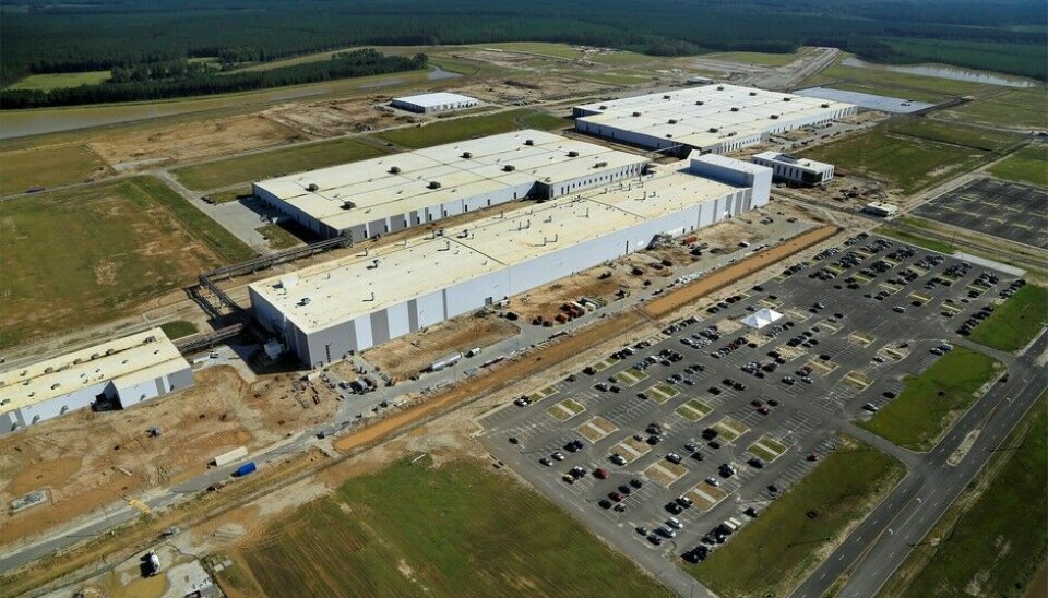 Volvo bygger fabrikk i South Carolina