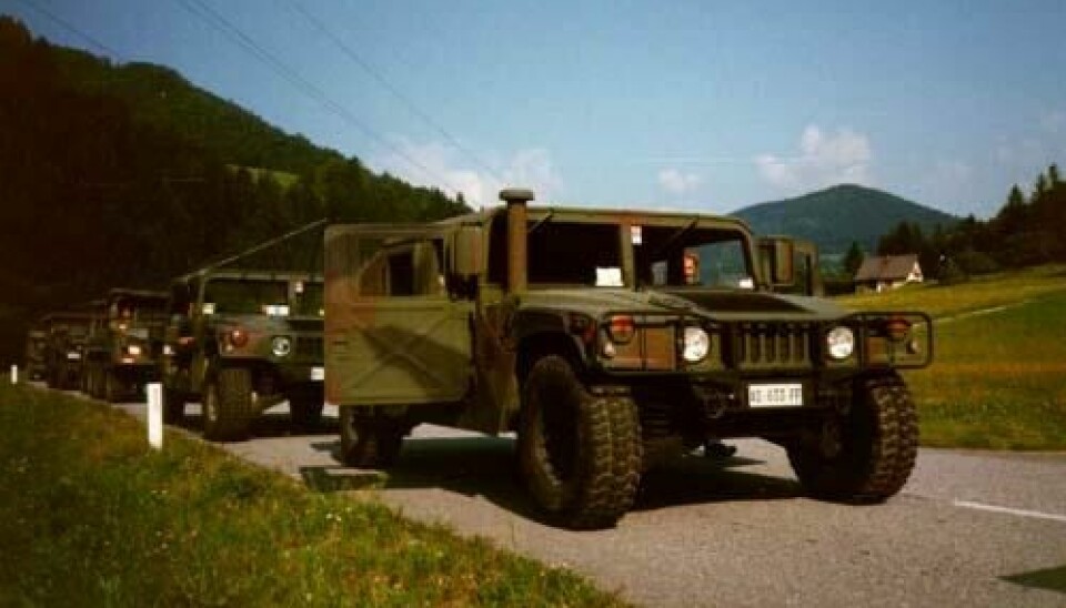 Humvee patrulje- Humvee- Humvee