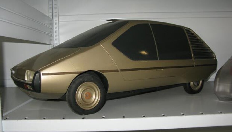 Citroën styling-modellFoto: Jon Winding-Sørensen Citroën styling-modellFoto: Jon Winding-Sørensen