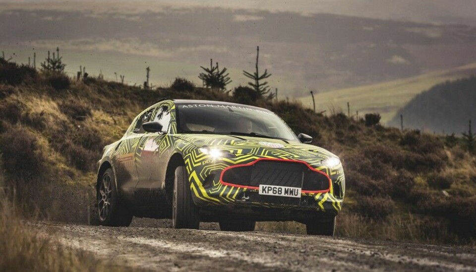 Aston Martin DBX prototyp