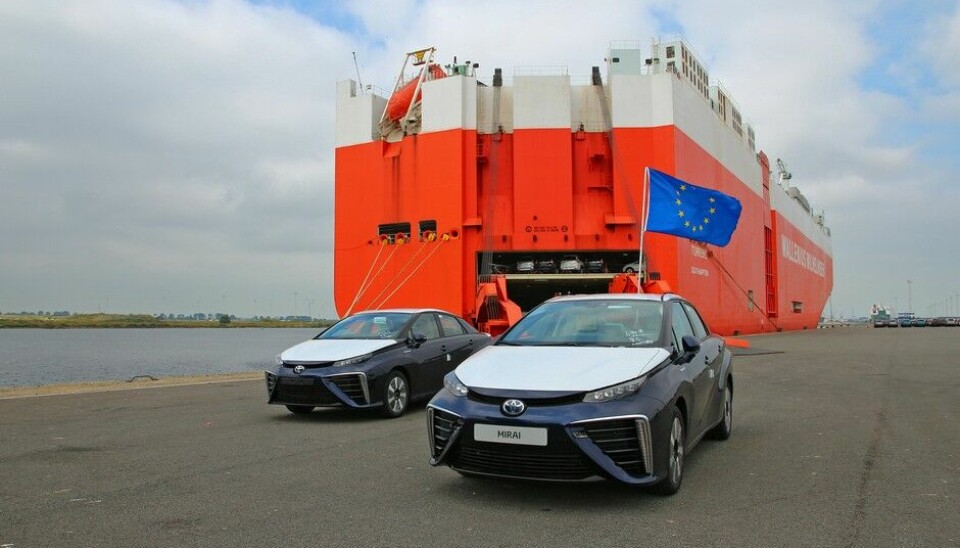 Toyota Mirai til Europa