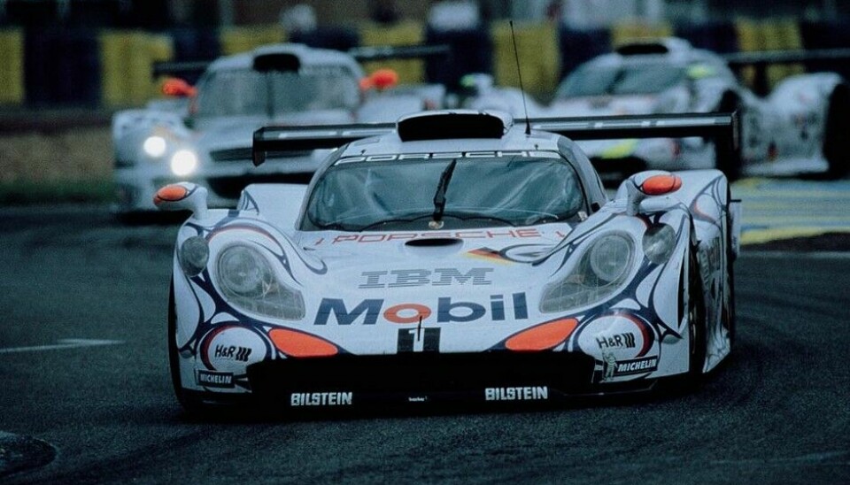 Porsche 911 GT1 på Le Mans