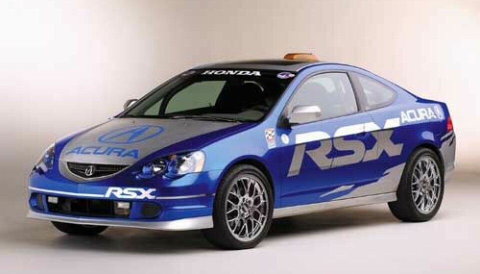 Acura RSX Pace Car