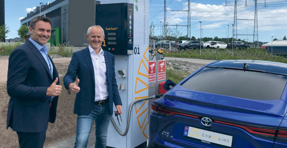 Ny hydrogenstasjon utenfor Oslo