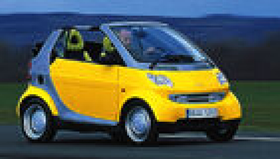 Smart møter Bugatti