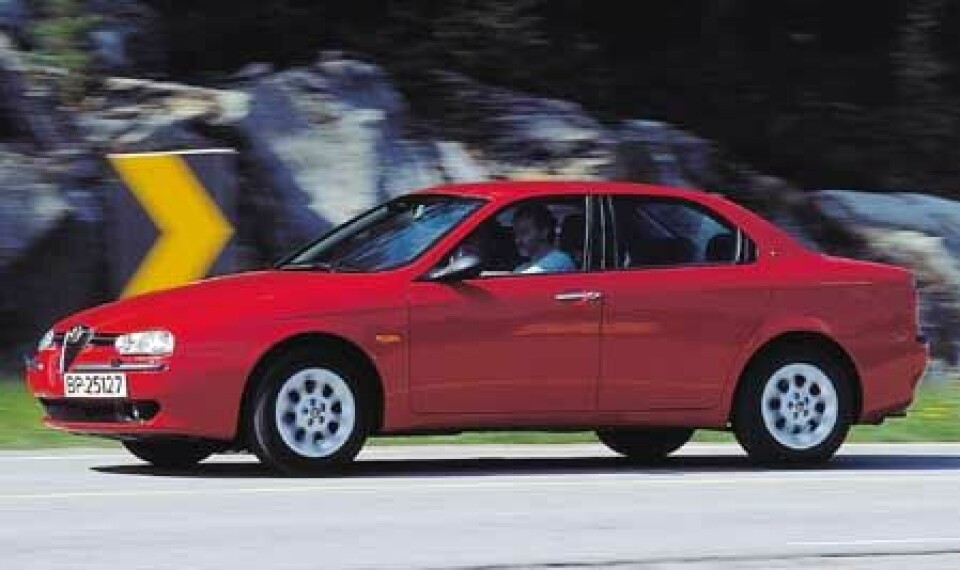 Bil har testet Alfa Romeo 156Bil har testet Alfa Romeo 156