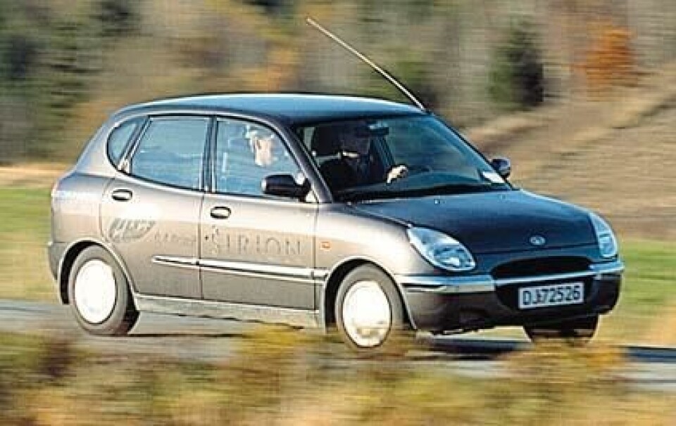 Bil har testet Daihatsu SirionBil har testet Daihatsu Sirion Bil har testet Daihatsu SirionBil har testet Daihatsu Sirion