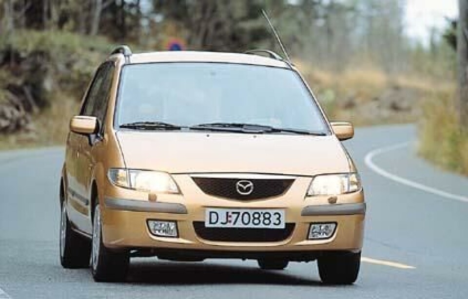 Bil har testet Mazda PremacyBil har testet Mazda Premacy Bil har testet Mazda PremacyBil har testet Mazda Premacy