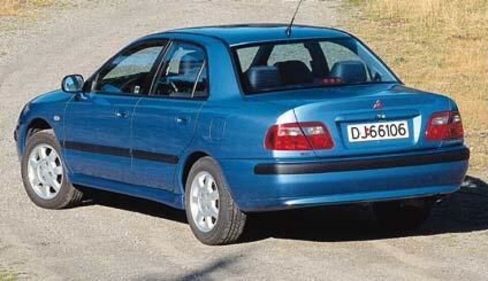 Bil har testet Mitsubishi CarismaBil har testet Mitsubishi Carisma Bil har testet Mitsubishi CarismaBil har testet Mitsubishi Carisma