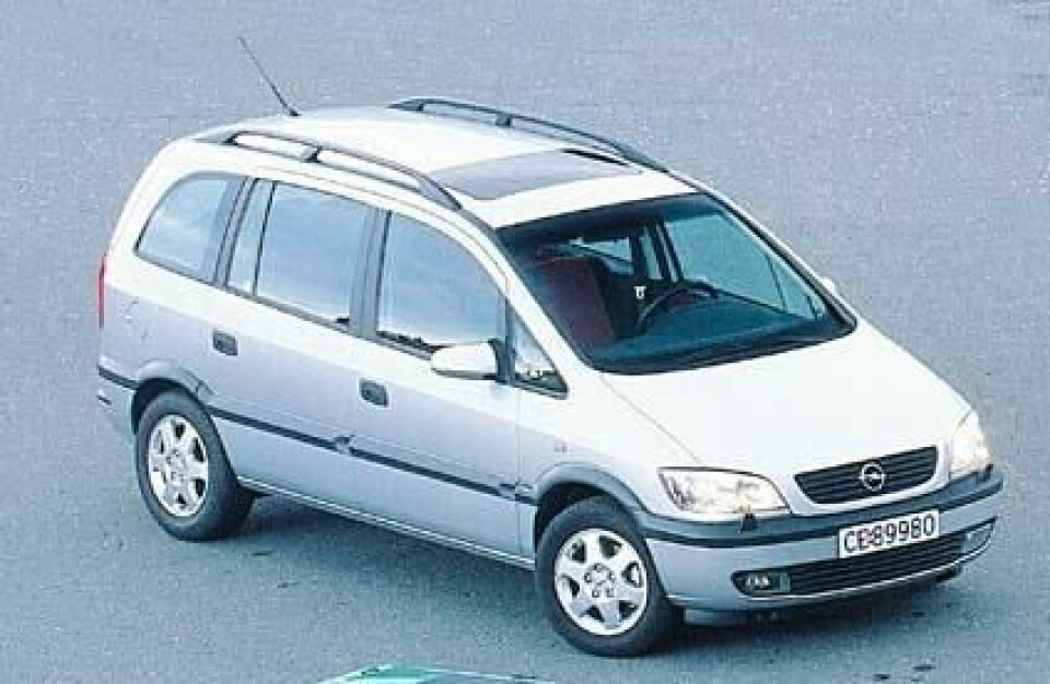 Bil har testet Opel ZafiraBil har testet Opel Zafira