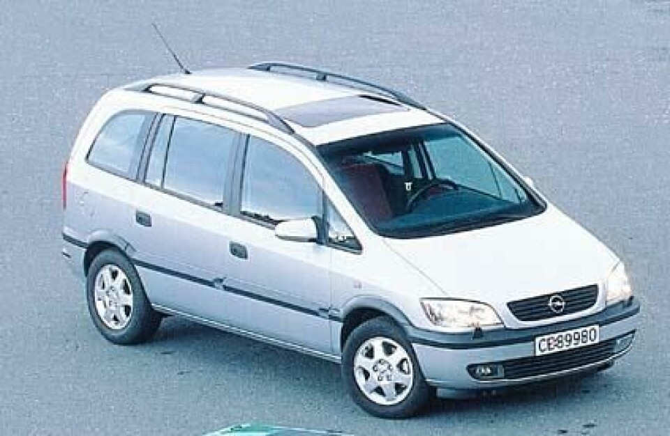 Bil har testet Opel ZafiraBil har testet Opel Zafira Bil har testet Opel ZafiraBil har testet Opel Zafira