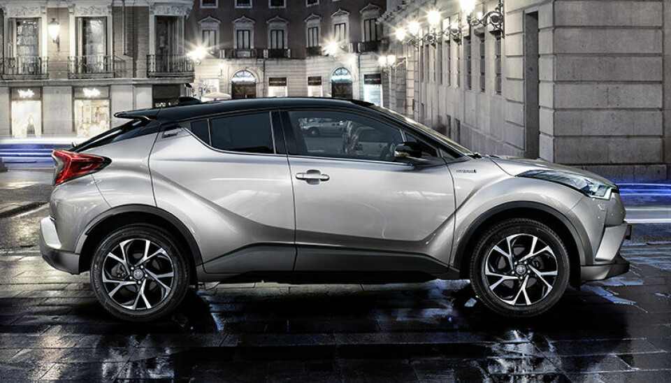 Toyota C-HR vises i Paris og er klar for Norge i januar neste år.