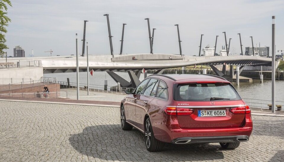 Prøvekjørt: 2016 Mercedes-Benz E-klasse stasjonsvogn