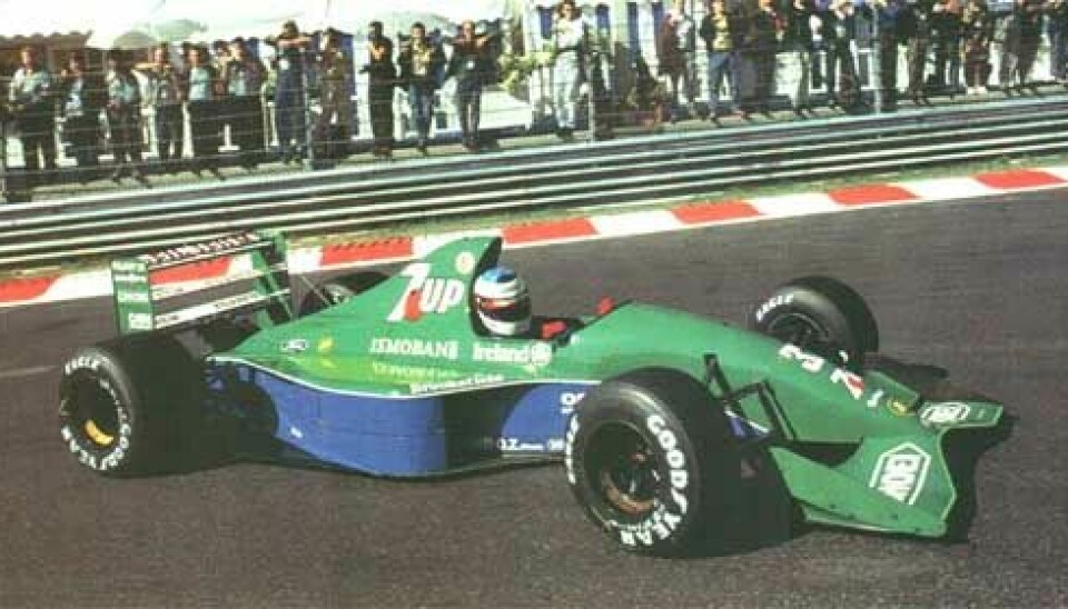 Michael Schumacher debuterer i Jordan pÃ¥ Spa 1991