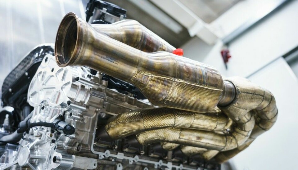 Aston Martin Valkyrie V12 motor