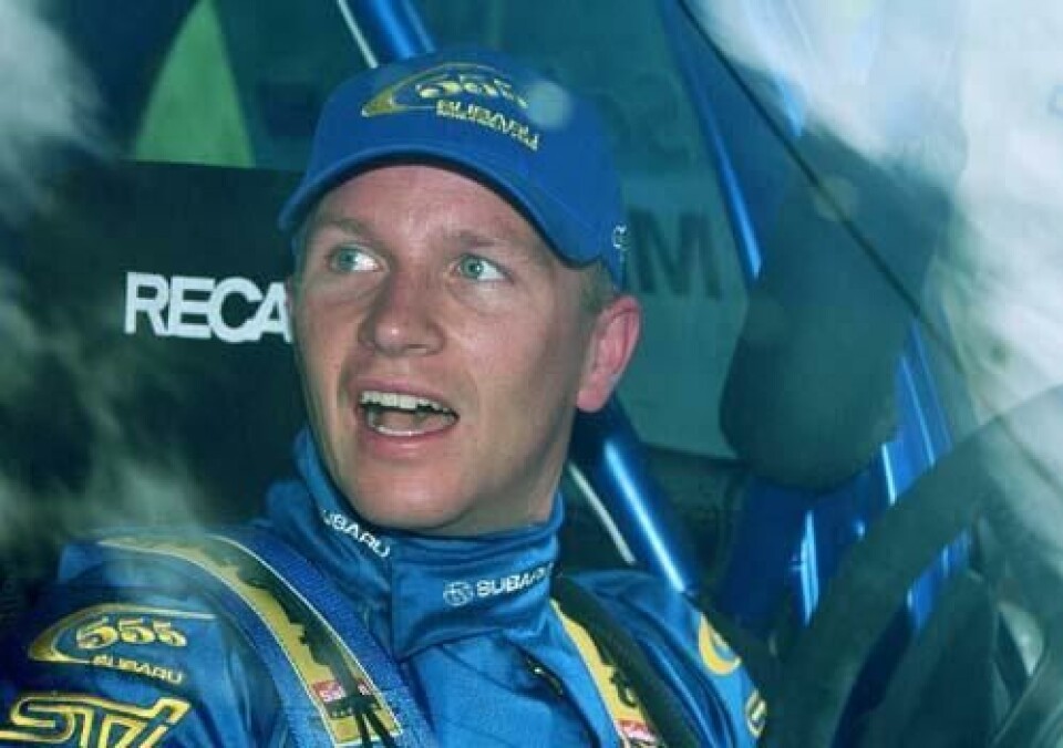 Petter Solberg forbereder seg for Safari RallyPetter Solberg forbereder seg for Safari Rally