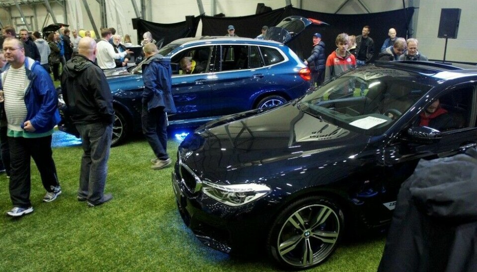 Norges største bilmesseHar DU sett BMWs nyeste: X3 og 6 Gran Turismo? - Foto: Jon Winding-Sørensen