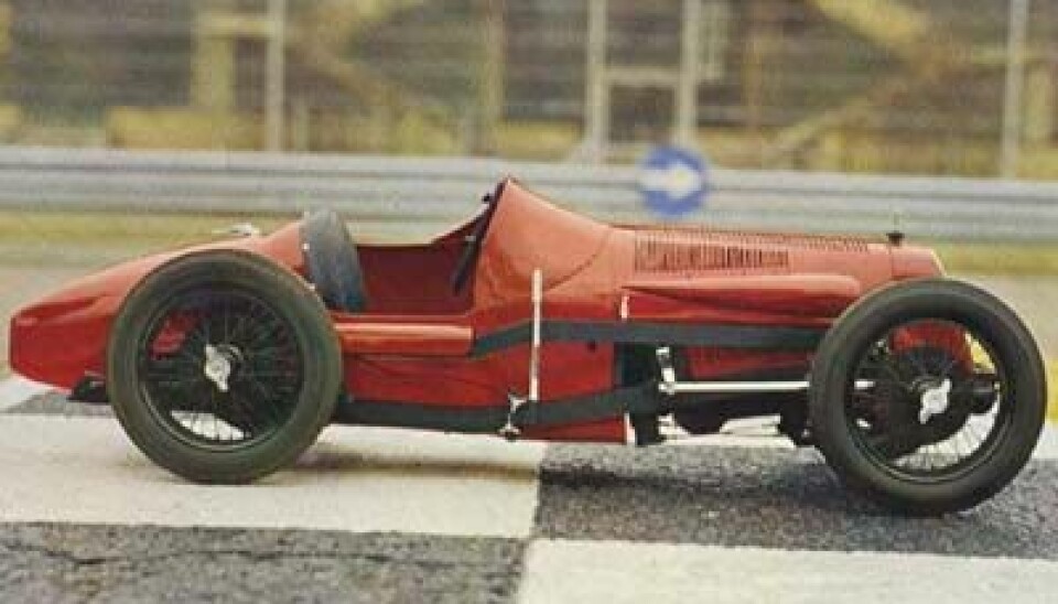 Fiats siste deltagelse i GP var i 1927 med 806-806-806