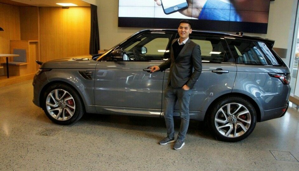 Norgespremiere for Jaguar & Land RoverMarketingsjef An V. Ho - Foto: Jon Winding-Sørensen