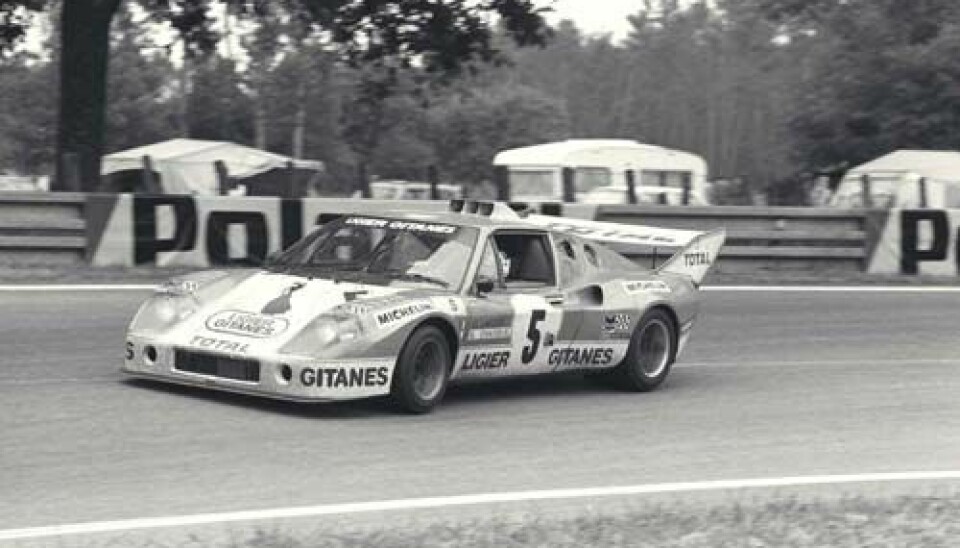 Ligier Ford pÃ¥ Le Mans 1975