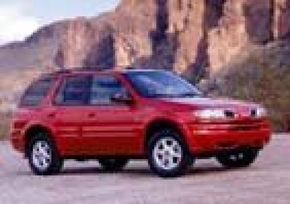 Oldsmobile Bravada: nyfødt og dødsdømt