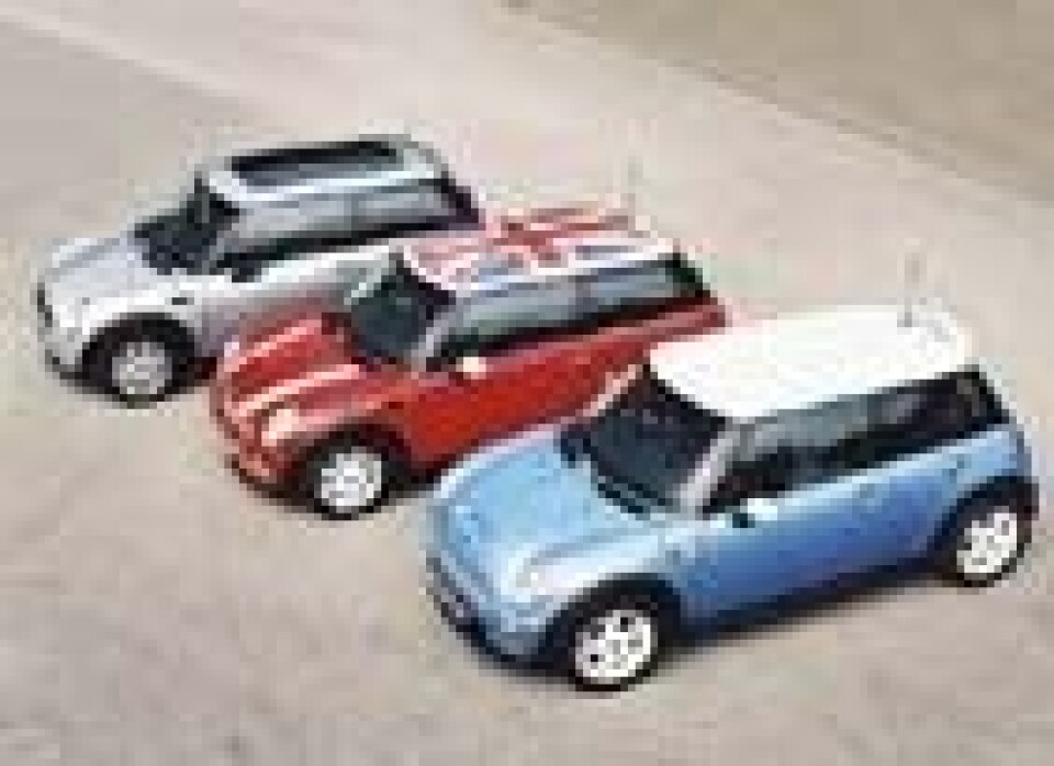 Mini (og BMW) øker fortsatt