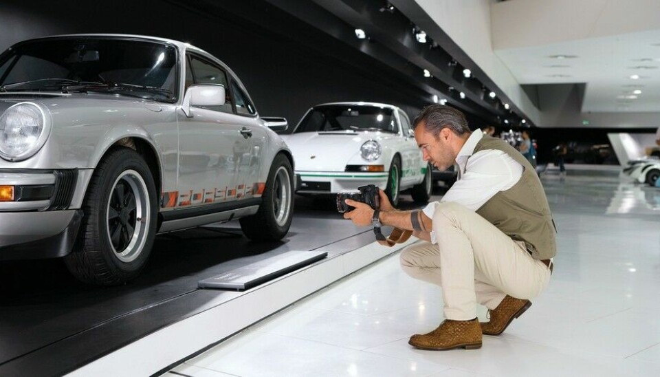 Etienne Salomé hos PorscheFoto: Porsche