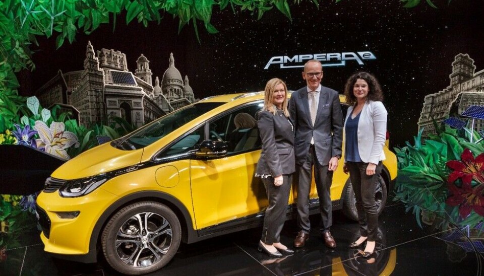Opel Ampera-e i Paris