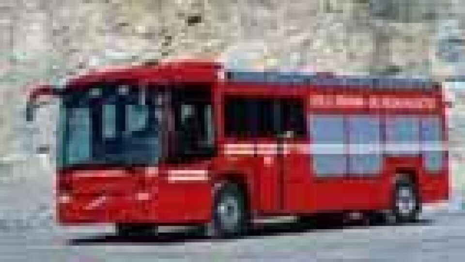 Brannbuss til Oslo