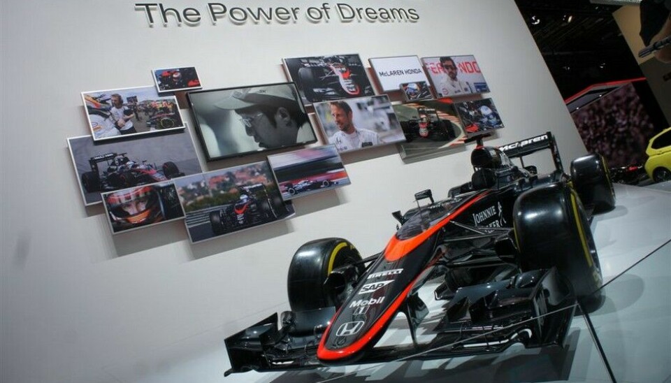 Bildebrev fra FrankfurtSjelden er vel slagordet'The Power of Dreams» så velplassert som når det gjelder Hondas Formel 1 motor.Foto: Jon Winding-Sørensen