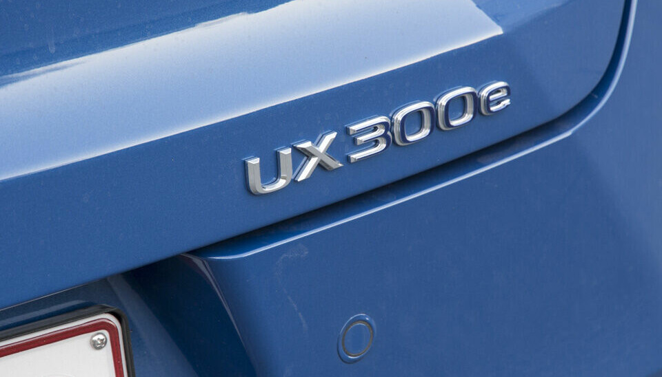 Lexus UX 300e. (Foto: Øivind Skar)
