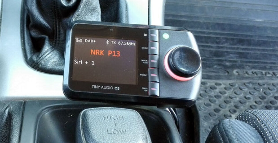 DAB+ og blåtann i bilen