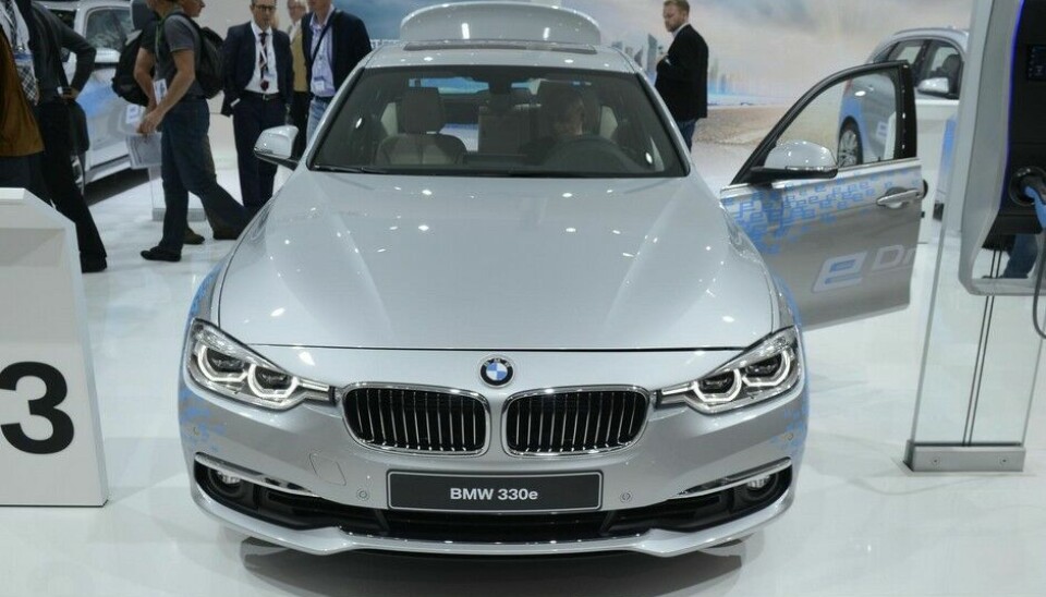 BMW 330e plug-in hybrid