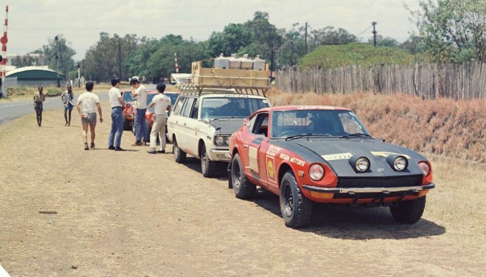 Datsun 240Z i Safari Rally