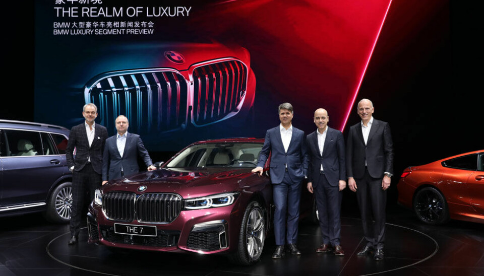 BMW 7-serie presentasjon i Shanghai