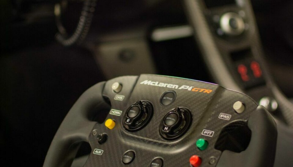 McLaren P1 GTRSe den på Oslo Motor Show