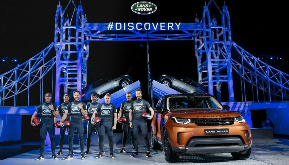 Land  Rover Discovery lansering