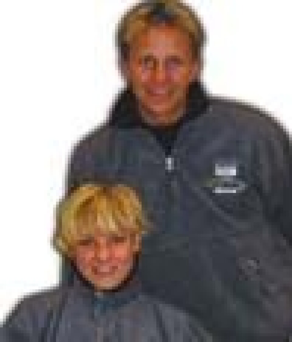 Petter Solberg ble far