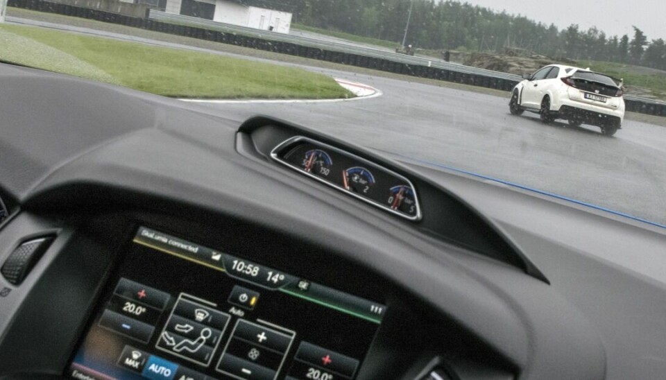 Duell: Ford Focus RS møter Honda Civic Type R