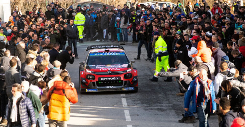 Ogier til topps med Citroën