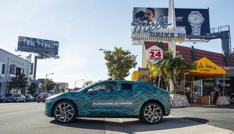 Jaguar I-Pace i Los Angeles