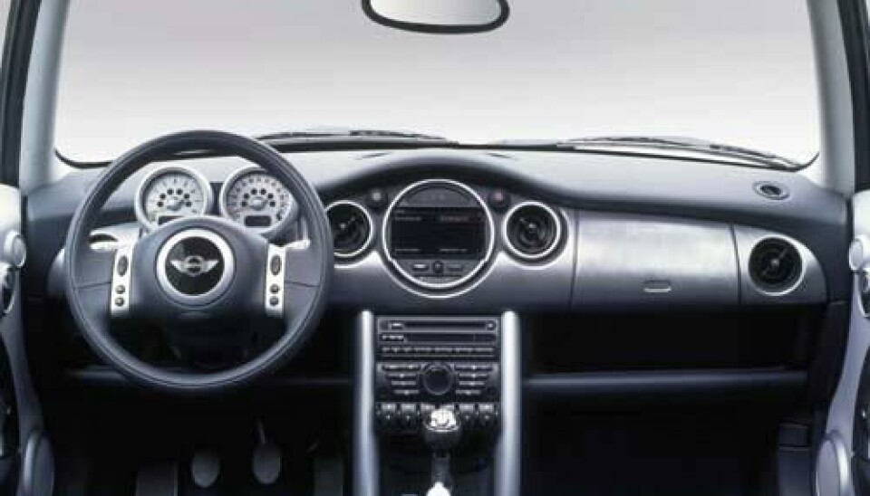 Mini Cooper S- Cooper S førermiljø- Cooper S førermiljø