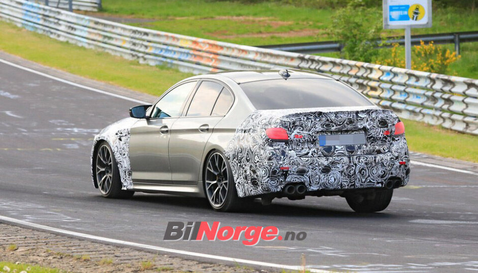 BMW M5 CS på NürburgringFoto: S. Baldauf / SB-Medien©