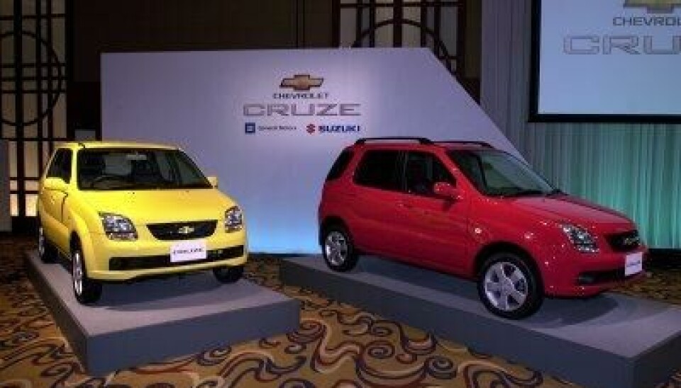 Cruze er første Chevrolet i Japan pÃ¥ mange Ã¥rCruze er første Chevrolet i Japan på mange år